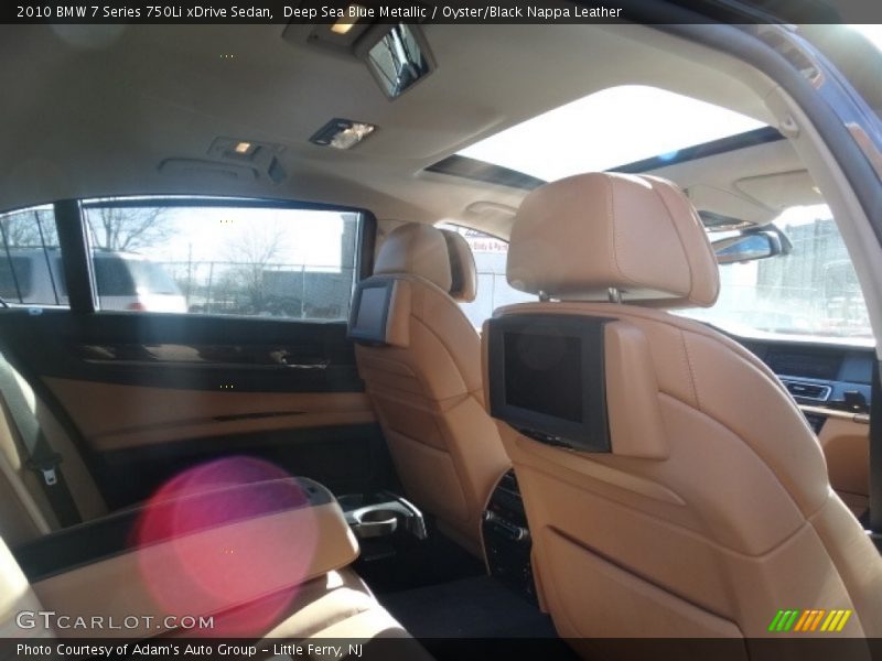 Deep Sea Blue Metallic / Oyster/Black Nappa Leather 2010 BMW 7 Series 750Li xDrive Sedan
