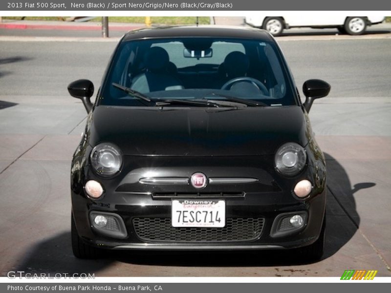 Nero (Black) / Sport Nero/Grigio/Nero (Black/Gray/Black) 2013 Fiat 500 Sport