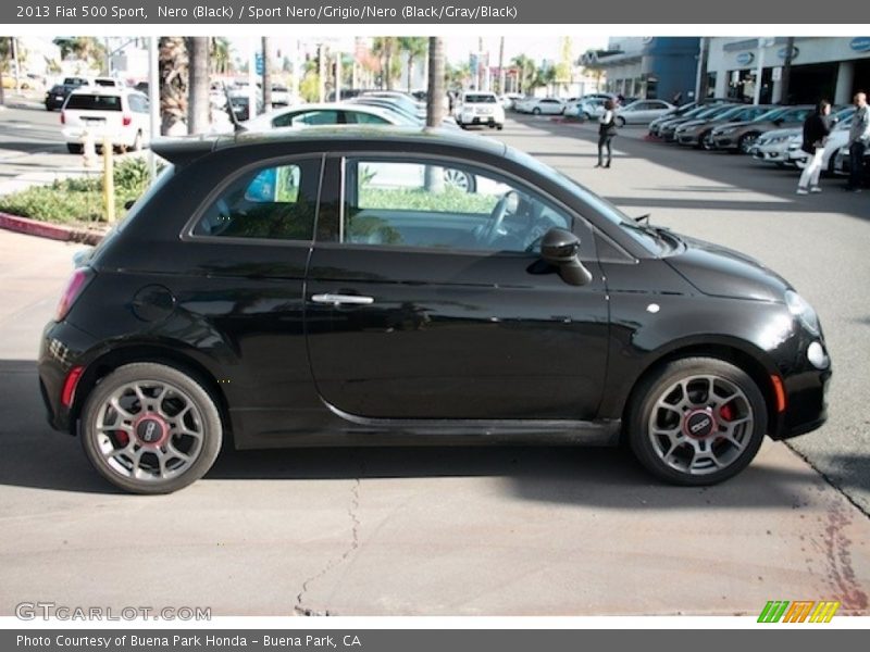 Nero (Black) / Sport Nero/Grigio/Nero (Black/Gray/Black) 2013 Fiat 500 Sport