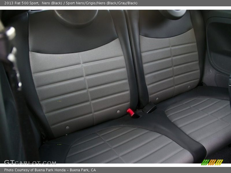 Nero (Black) / Sport Nero/Grigio/Nero (Black/Gray/Black) 2013 Fiat 500 Sport