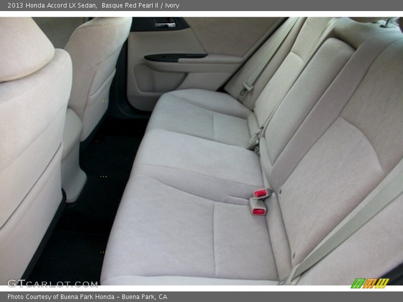 Basque Red Pearl II / Ivory 2013 Honda Accord LX Sedan