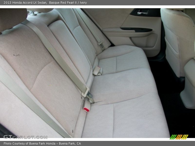 Basque Red Pearl II / Ivory 2013 Honda Accord LX Sedan