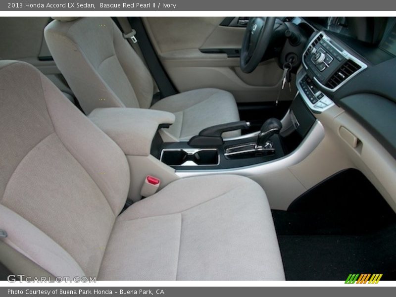 Basque Red Pearl II / Ivory 2013 Honda Accord LX Sedan