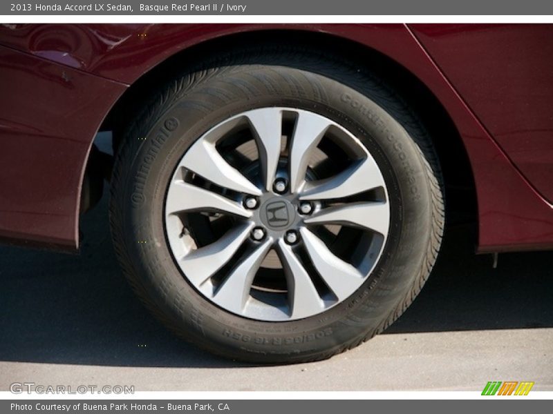 Basque Red Pearl II / Ivory 2013 Honda Accord LX Sedan