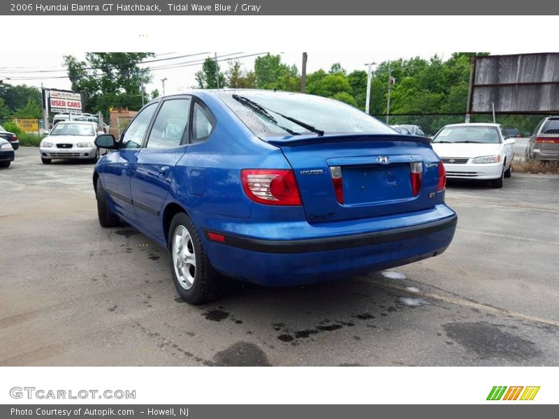 Tidal Wave Blue / Gray 2006 Hyundai Elantra GT Hatchback