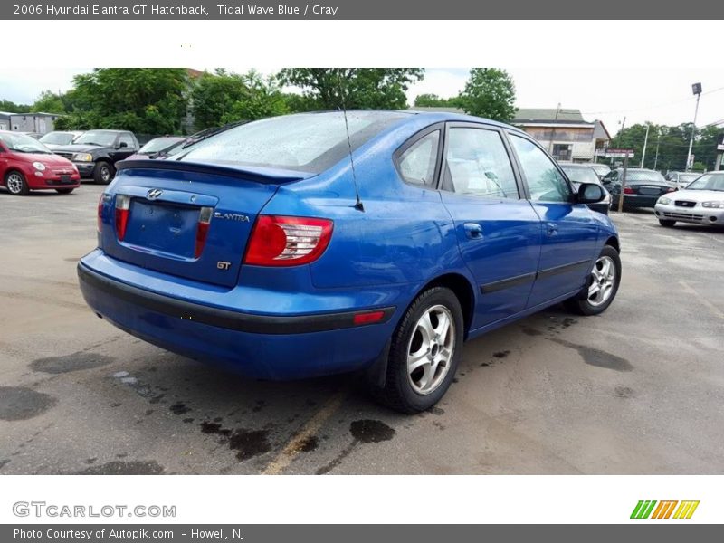 Tidal Wave Blue / Gray 2006 Hyundai Elantra GT Hatchback