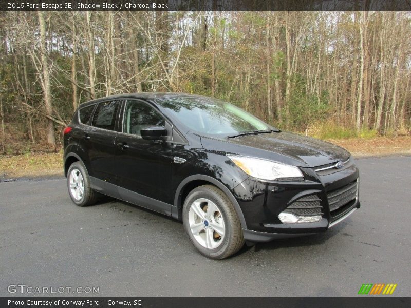 Shadow Black / Charcoal Black 2016 Ford Escape SE