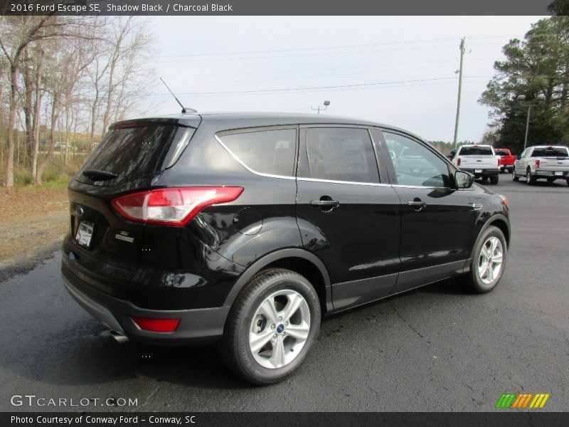 Shadow Black / Charcoal Black 2016 Ford Escape SE