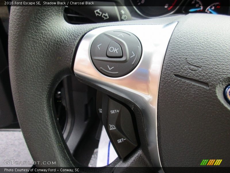 Shadow Black / Charcoal Black 2016 Ford Escape SE