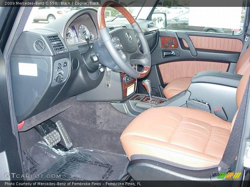 Black / Cognac/Black 2009 Mercedes-Benz G 550