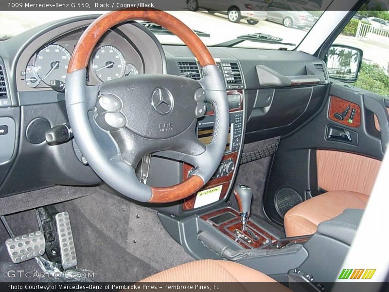 Black / Cognac/Black 2009 Mercedes-Benz G 550