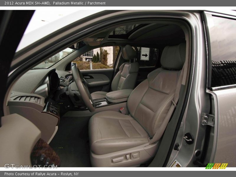 Palladium Metallic / Parchment 2012 Acura MDX SH-AWD