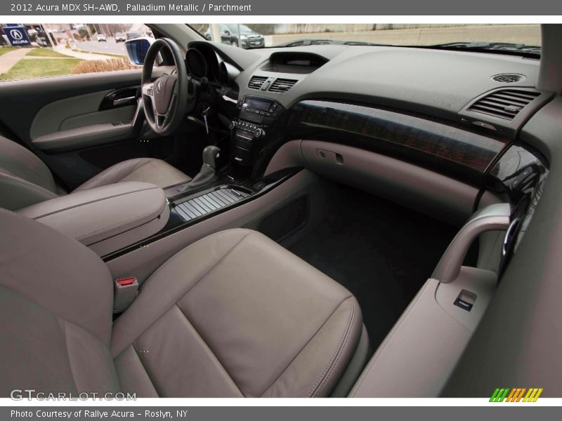 Palladium Metallic / Parchment 2012 Acura MDX SH-AWD
