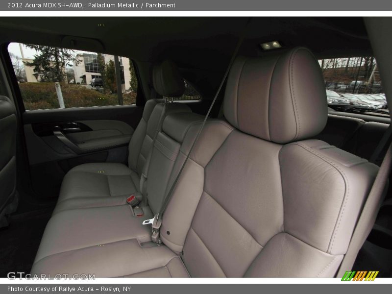 Palladium Metallic / Parchment 2012 Acura MDX SH-AWD
