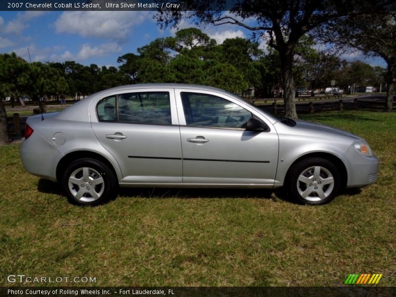 Ultra Silver Metallic / Gray 2007 Chevrolet Cobalt LS Sedan