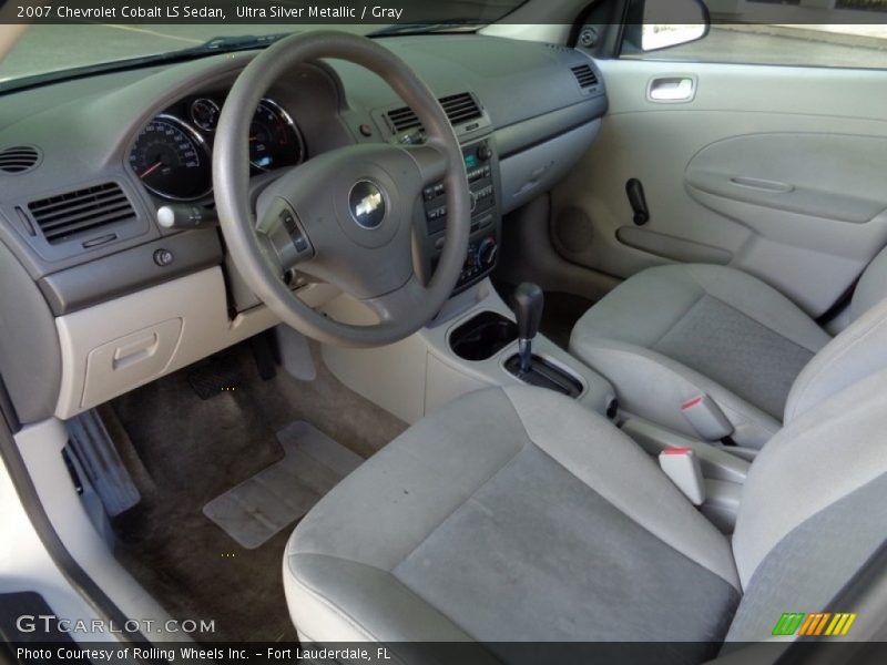 Ultra Silver Metallic / Gray 2007 Chevrolet Cobalt LS Sedan
