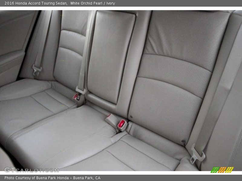 White Orchid Pearl / Ivory 2016 Honda Accord Touring Sedan