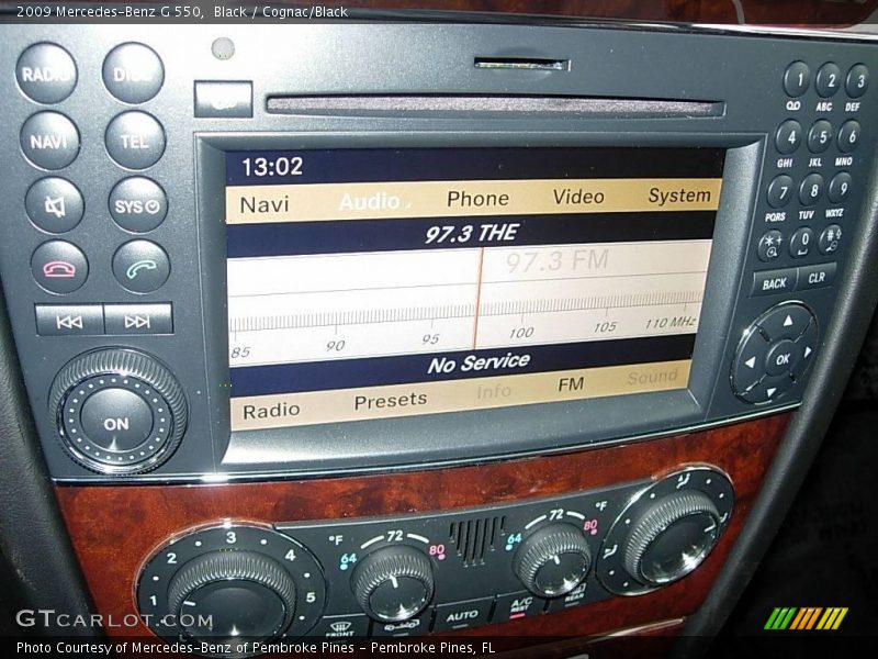 Black / Cognac/Black 2009 Mercedes-Benz G 550