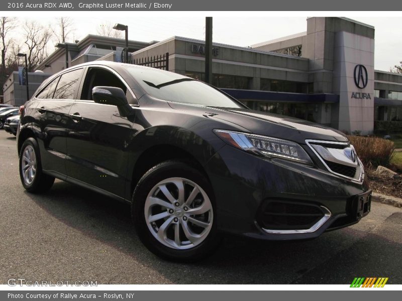 Graphite Luster Metallic / Ebony 2016 Acura RDX AWD