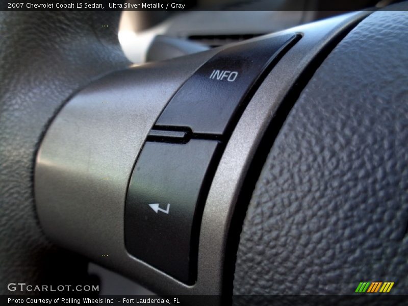 Ultra Silver Metallic / Gray 2007 Chevrolet Cobalt LS Sedan