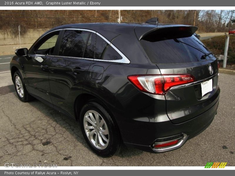 Graphite Luster Metallic / Ebony 2016 Acura RDX AWD