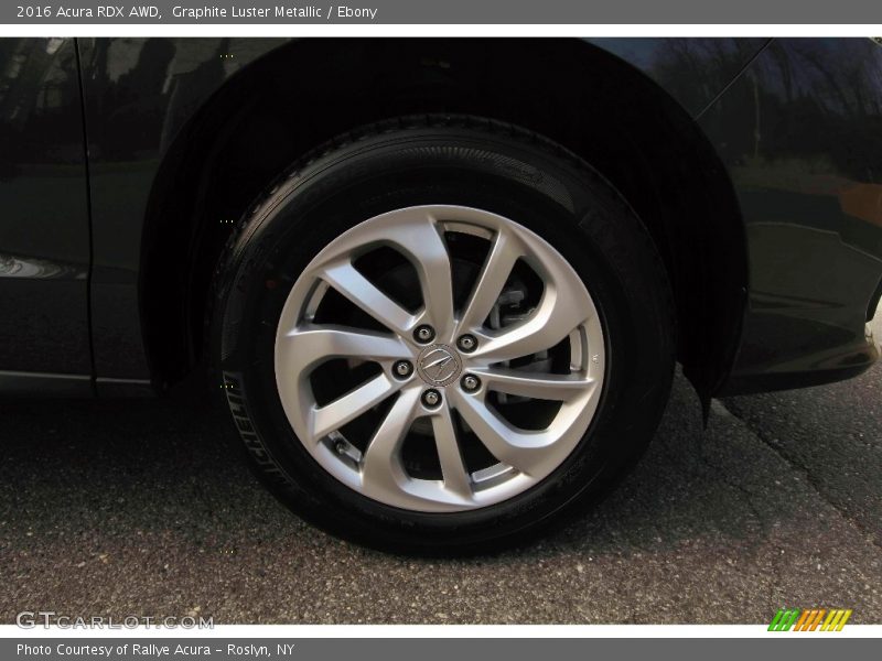Graphite Luster Metallic / Ebony 2016 Acura RDX AWD