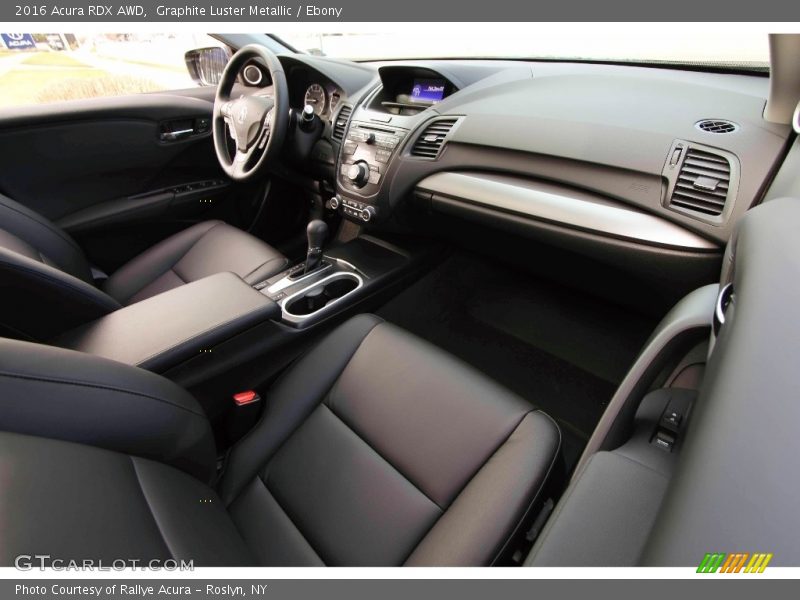 Graphite Luster Metallic / Ebony 2016 Acura RDX AWD