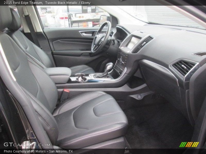 Tuxedo Black Metallic / Ebony 2015 Ford Edge Titanium