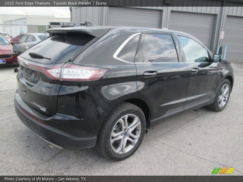 Tuxedo Black Metallic / Ebony 2015 Ford Edge Titanium