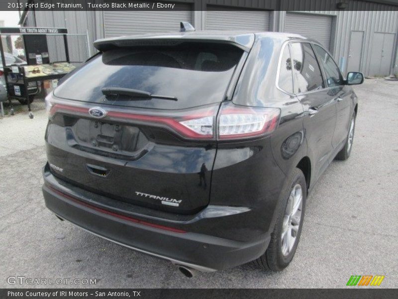 Tuxedo Black Metallic / Ebony 2015 Ford Edge Titanium