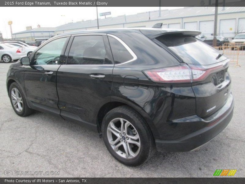 Tuxedo Black Metallic / Ebony 2015 Ford Edge Titanium