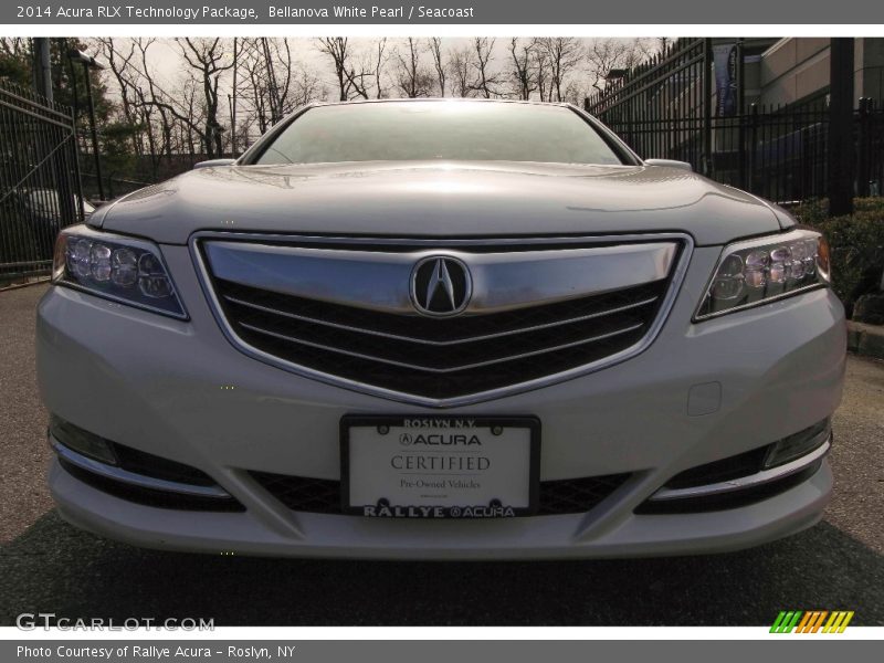 Bellanova White Pearl / Seacoast 2014 Acura RLX Technology Package