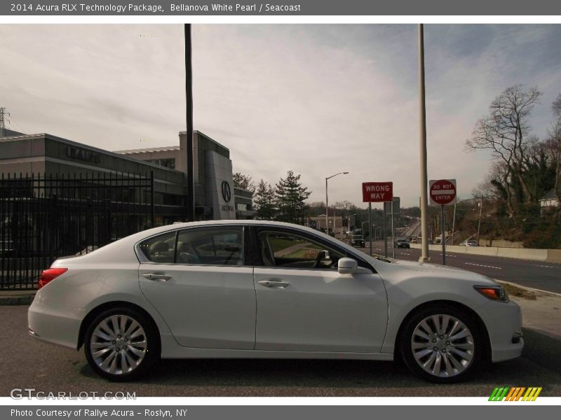 Bellanova White Pearl / Seacoast 2014 Acura RLX Technology Package