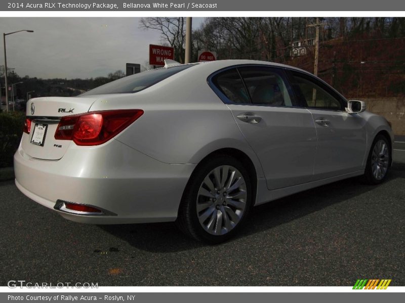 Bellanova White Pearl / Seacoast 2014 Acura RLX Technology Package