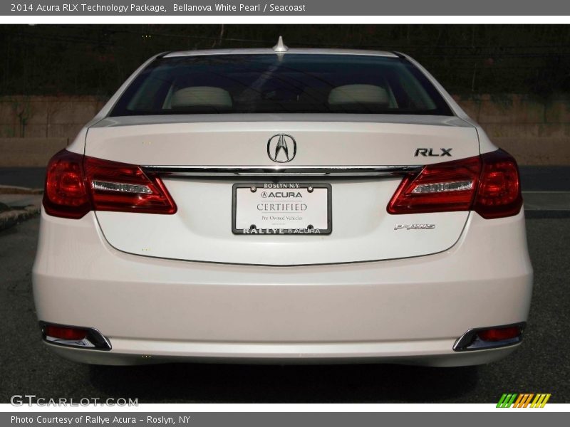 Bellanova White Pearl / Seacoast 2014 Acura RLX Technology Package