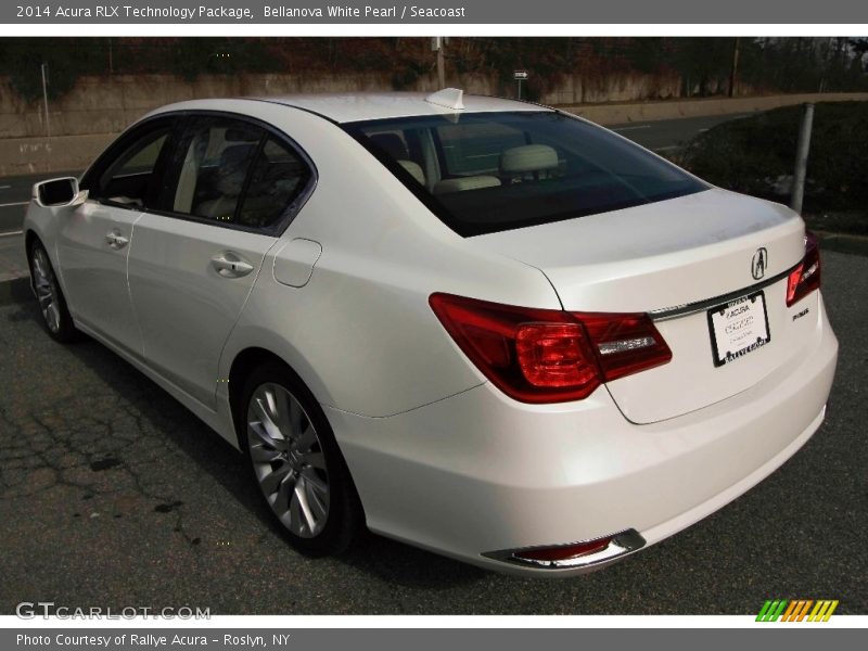 Bellanova White Pearl / Seacoast 2014 Acura RLX Technology Package