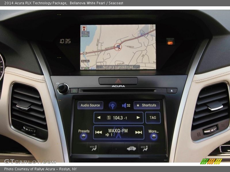 Bellanova White Pearl / Seacoast 2014 Acura RLX Technology Package
