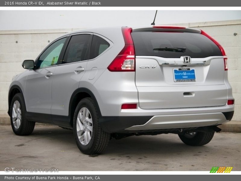 Alabaster Silver Metallic / Black 2016 Honda CR-V EX