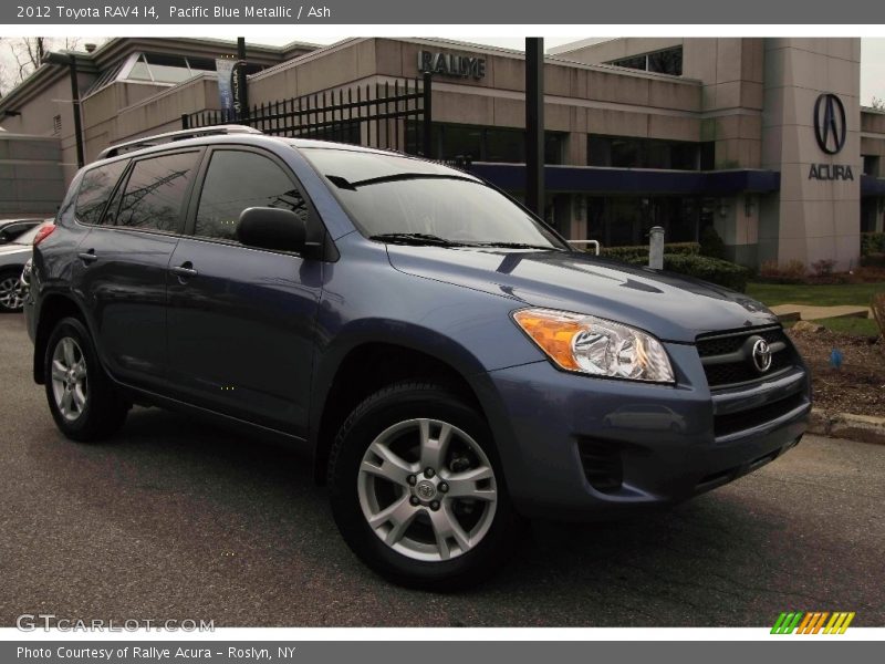 Pacific Blue Metallic / Ash 2012 Toyota RAV4 I4