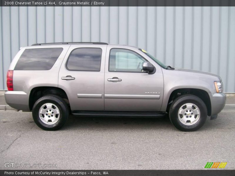 Graystone Metallic / Ebony 2008 Chevrolet Tahoe LS 4x4