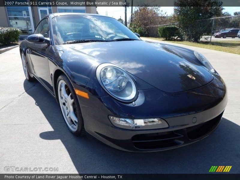 Midnight Blue Metallic / Sea Blue 2007 Porsche 911 Carrera S Coupe