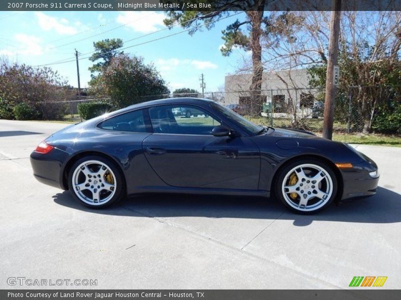 Midnight Blue Metallic / Sea Blue 2007 Porsche 911 Carrera S Coupe
