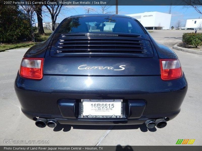 Midnight Blue Metallic / Sea Blue 2007 Porsche 911 Carrera S Coupe