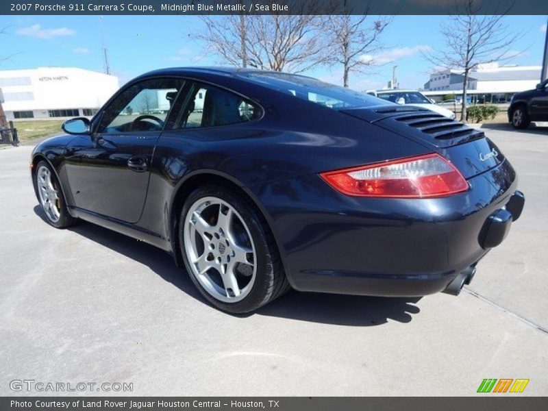 Midnight Blue Metallic / Sea Blue 2007 Porsche 911 Carrera S Coupe