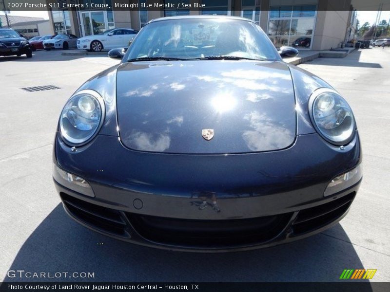 Midnight Blue Metallic / Sea Blue 2007 Porsche 911 Carrera S Coupe