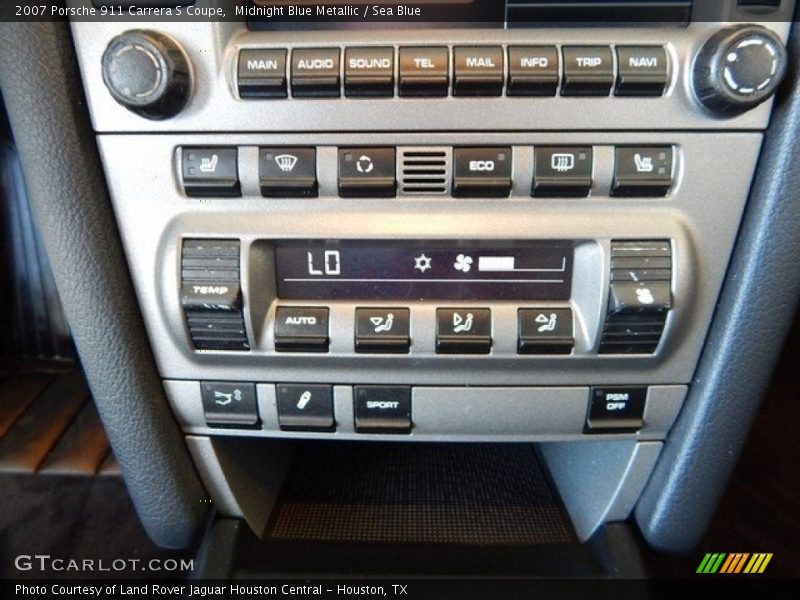 Midnight Blue Metallic / Sea Blue 2007 Porsche 911 Carrera S Coupe