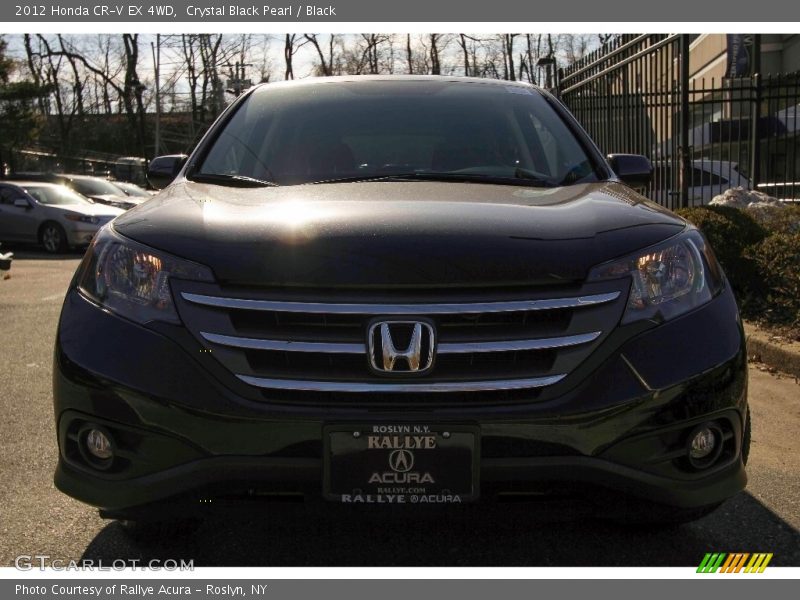 Crystal Black Pearl / Black 2012 Honda CR-V EX 4WD