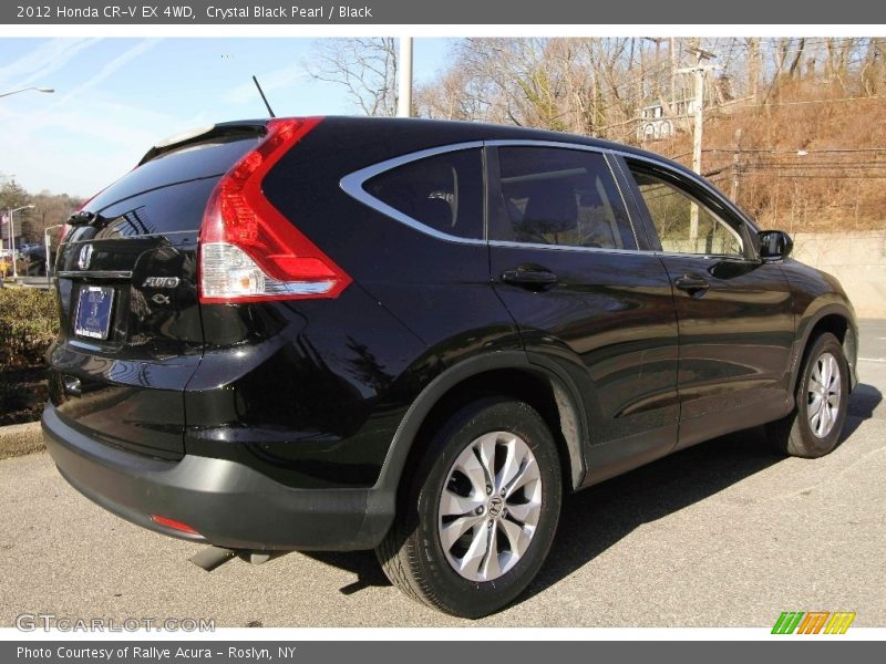 Crystal Black Pearl / Black 2012 Honda CR-V EX 4WD