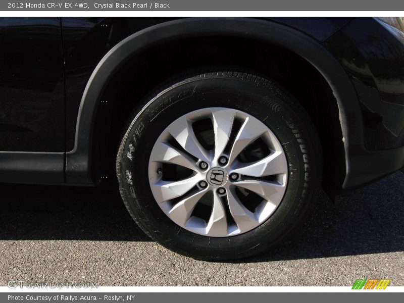 Crystal Black Pearl / Black 2012 Honda CR-V EX 4WD