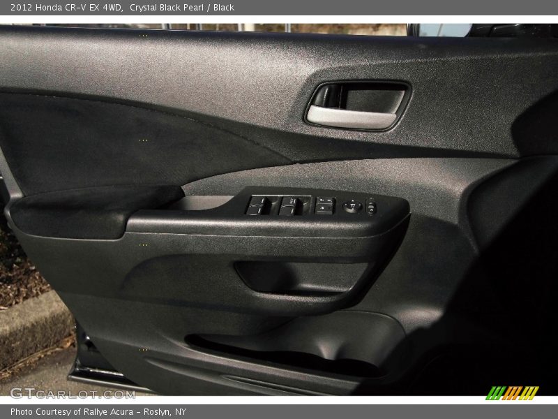 Crystal Black Pearl / Black 2012 Honda CR-V EX 4WD